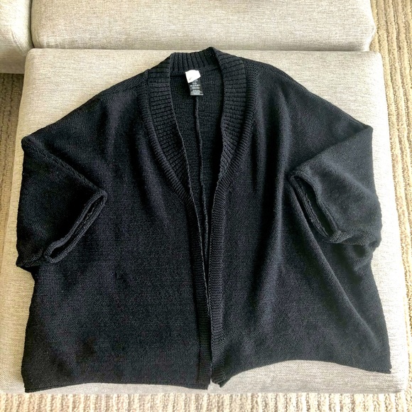 Anthropologie Akemi Kin Black Leland Cardigan - Picture 2 of 4